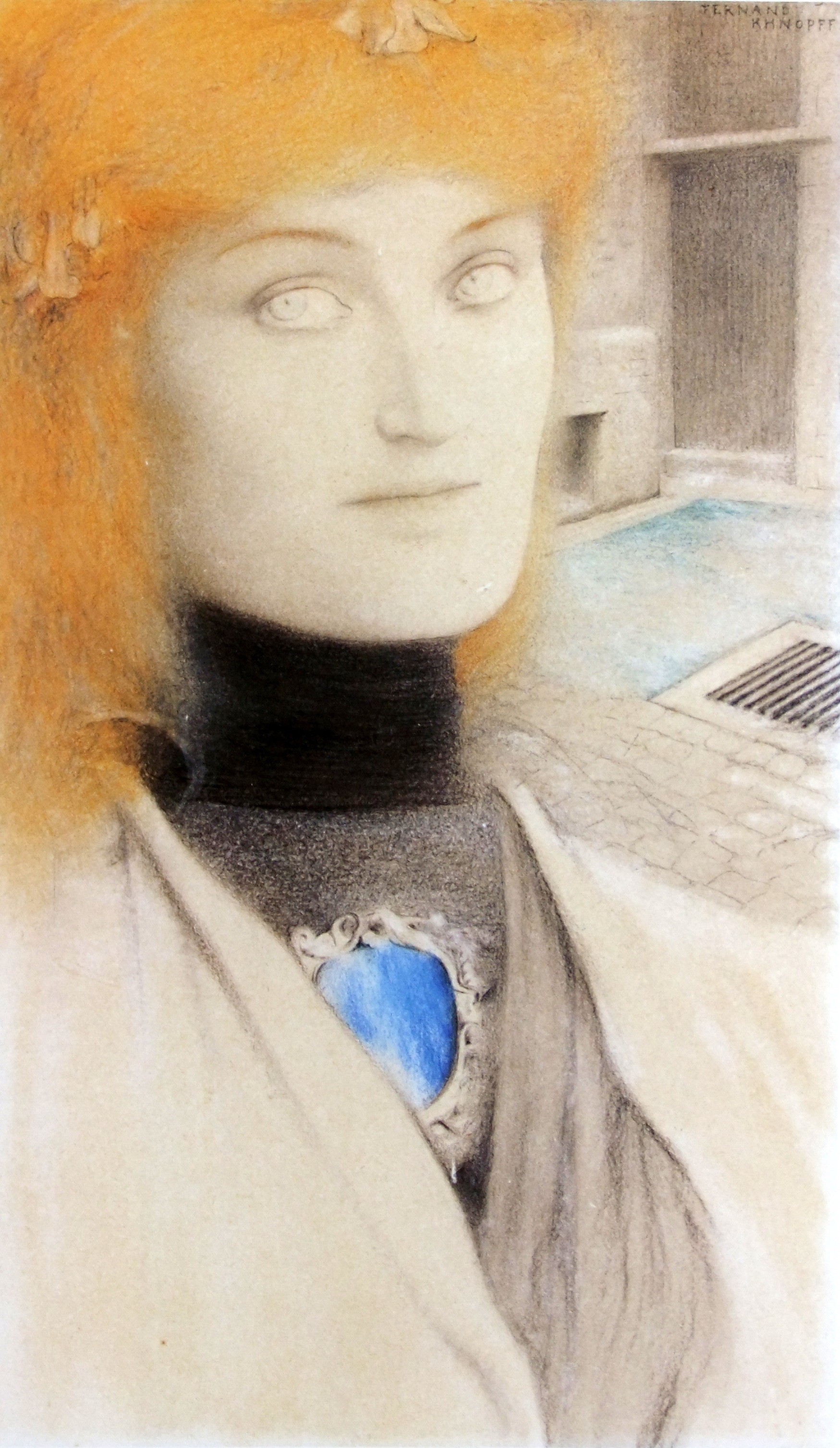 Who shall deliver me ? - Fernand Khnopff (1858-1921)